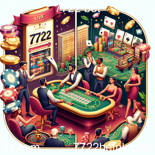 Descubra a Emoção dos Jogos Ao Vivo na 7722 Bet